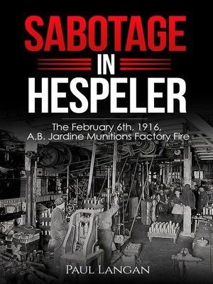 cover image of Sabotage in Hespeler